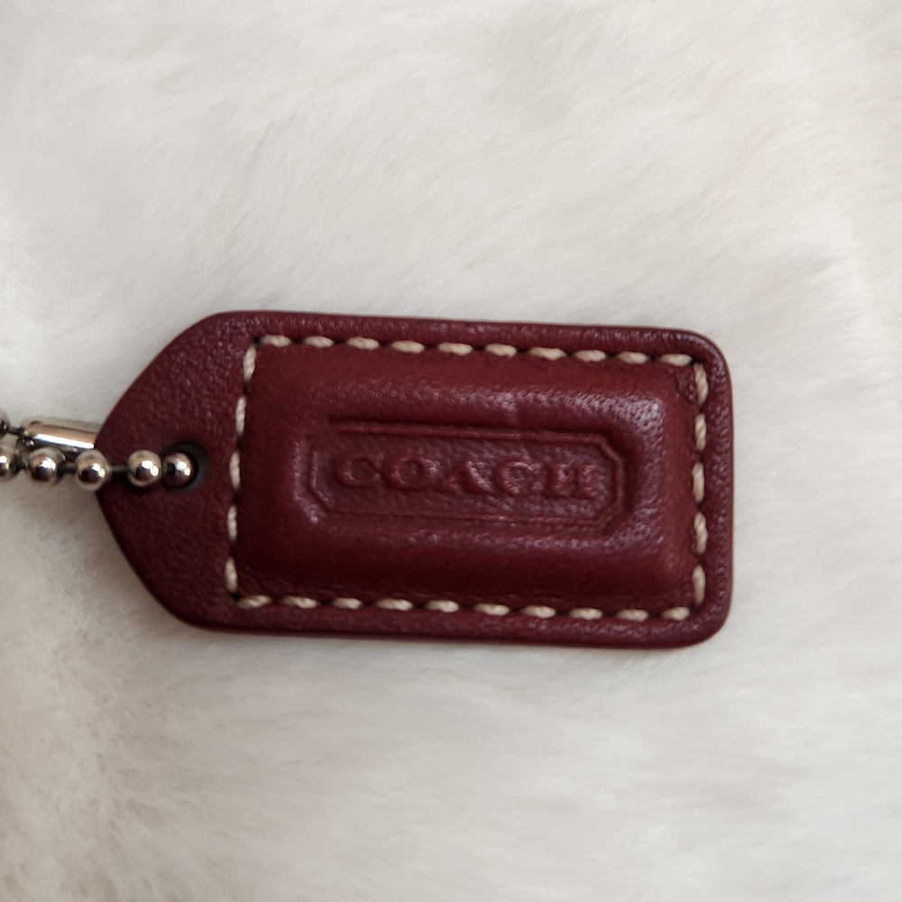 Coach Red Leather Wristlet - Picture 8 of 15